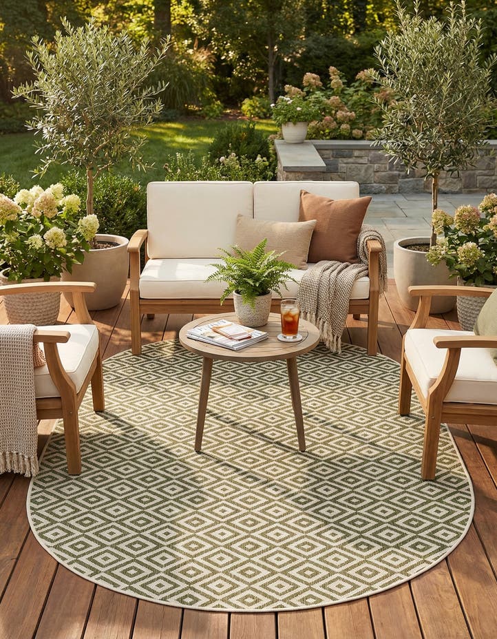 5' 3 x 8' Easy-Clean Jill Zarin Costa Rica I...