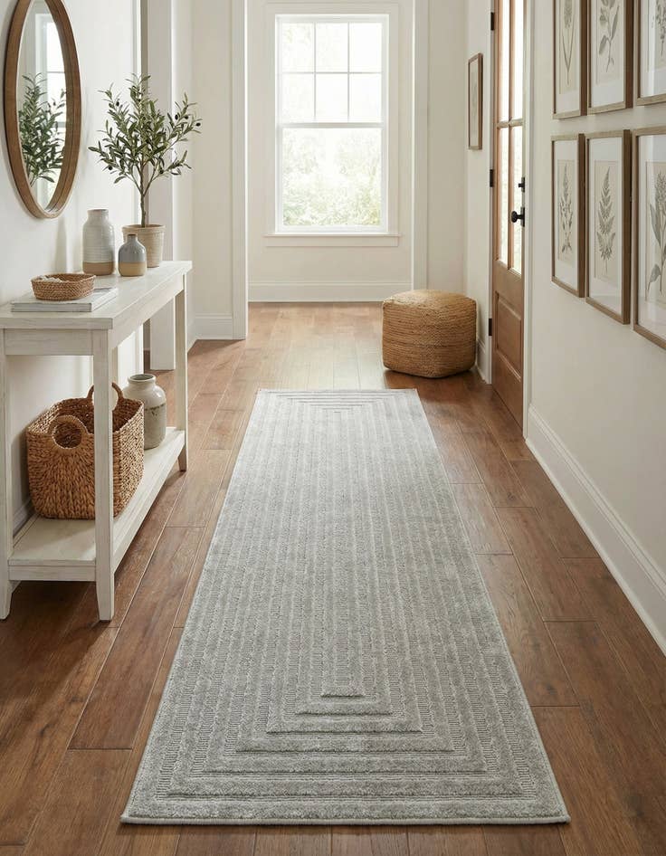 Detail image of  2' x 8'  Washable Sabrina Soto Prescott Indoor / Outdoor Runner Rug