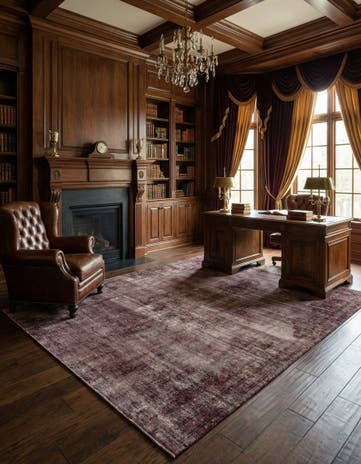 7' 8 x 10' 7 Vintage Royal Wool Rug