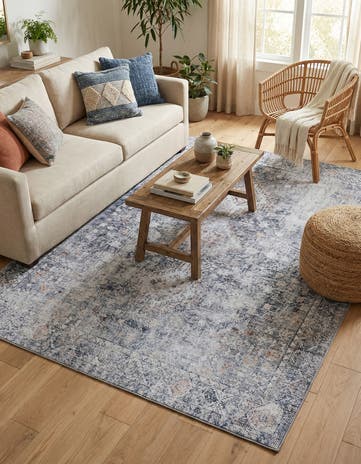 7' 10 x 10' Washable Yara Rug