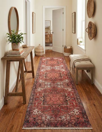 Rust Red Boutique Runner Rug