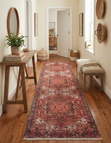 Rust Red Boutique Runner Rug