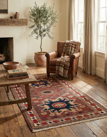 3' 7 x 6' 8 Hand Knotted Anatolian Wool Rug
