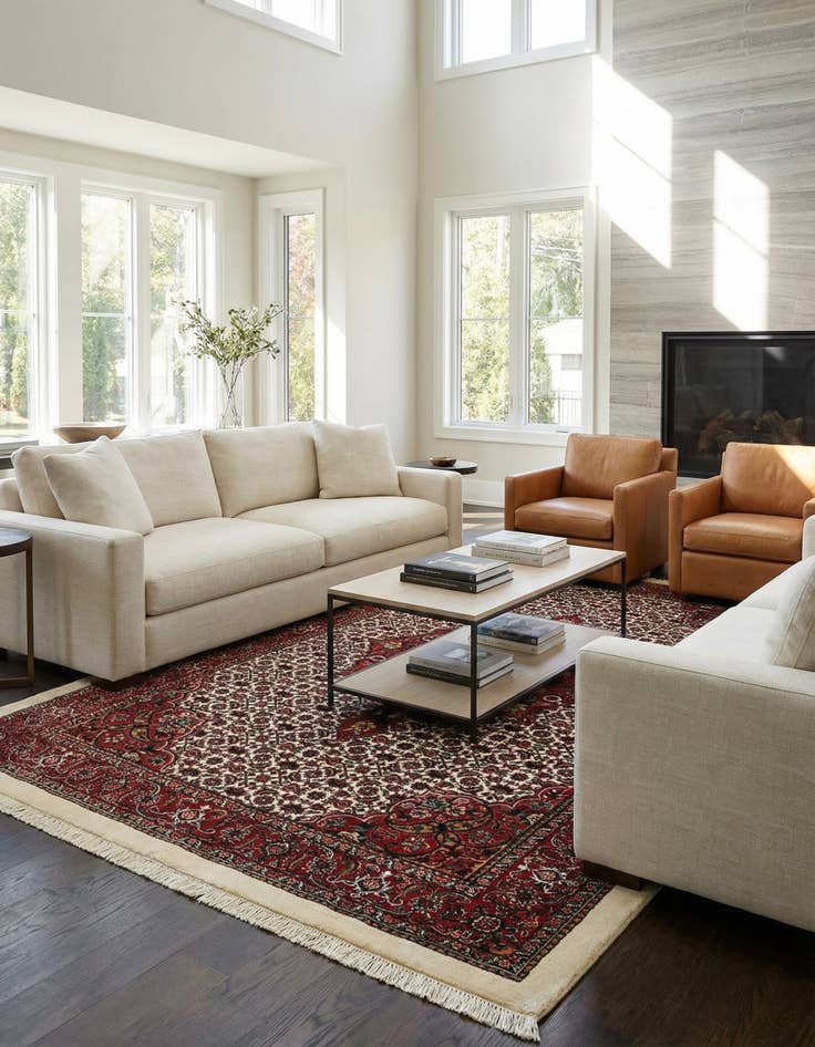 Detail image of  3' 10 x 5' 11 Bidjar Wool Rug