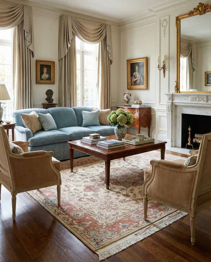 5' x 6' 11 Tabriz Rug