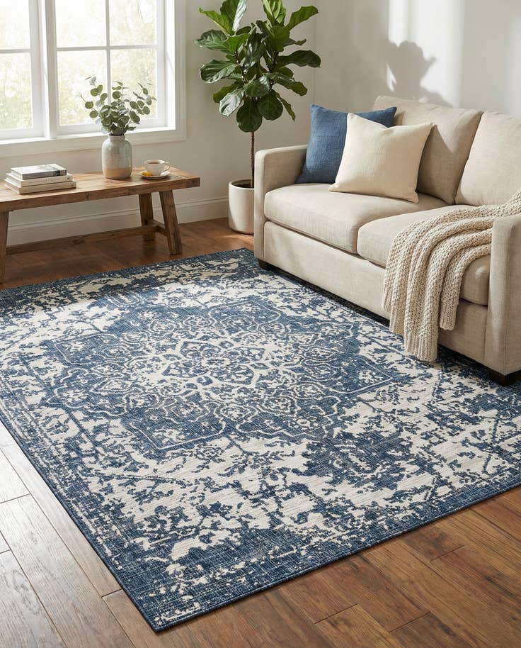 Detail image of 7' x 10' Easy-Clean Jill Zarin Dubai Indoor / Outdoor Rug