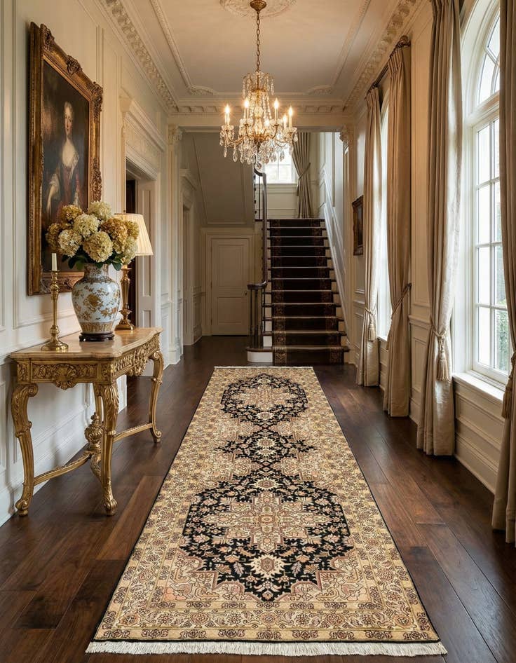 Detail image of 2' 9 x 10' 4 Tabriz Runner Rug