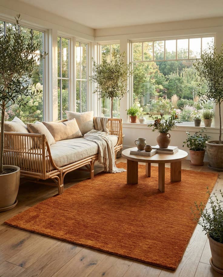 Detail image of 4' 5 x 5' 9 Gabbeh Shouli Rug