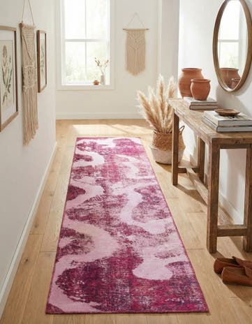 2' 7 x 10' 6 Hand Knotted Ultra Vintage Persian Wool Runner Rug