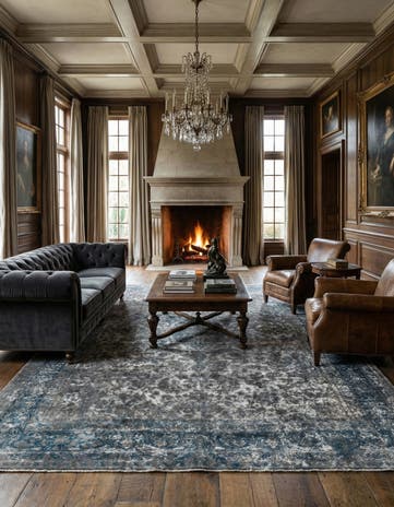 11' x 15' 6 Vintage Royal Wool Rug