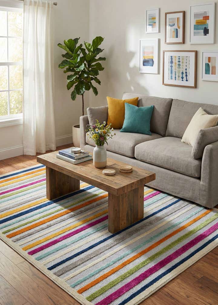 6' x 9' Easy-Clean Aruba Indoor / Outdoor Rug