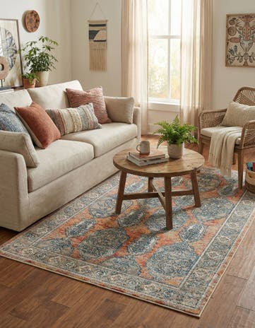 Brick Red Lola Rug