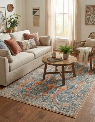Brick Red Lola Rug