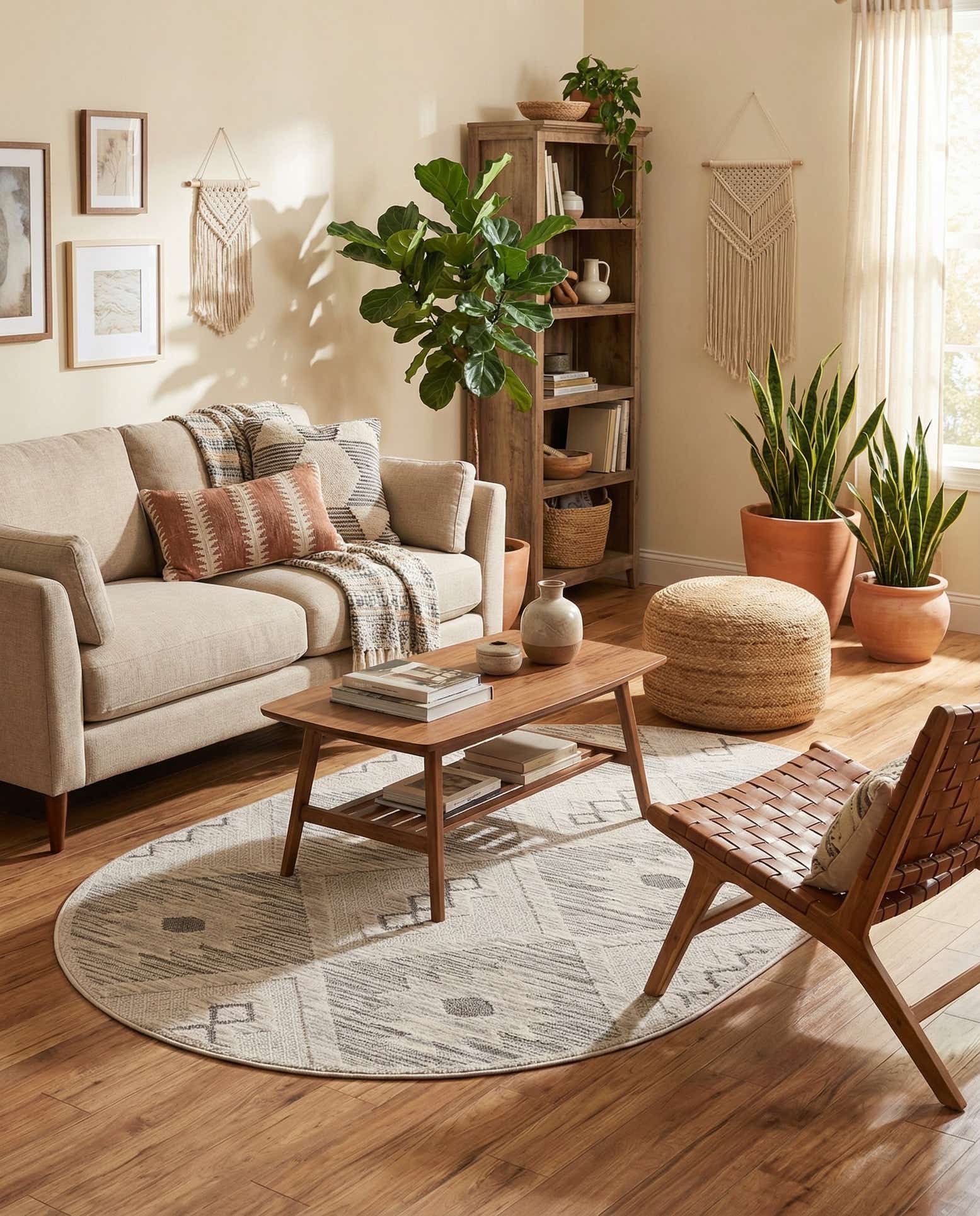5' 3 x 8' Arlo Oval Rug