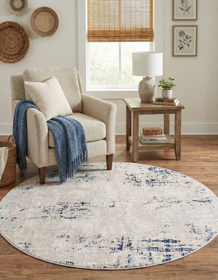 Detail image of  4' x 4' Caspian Round Rug