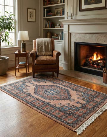 3' 1 x 5' Hand Knotted Bokhara Oriental Wool Rug
