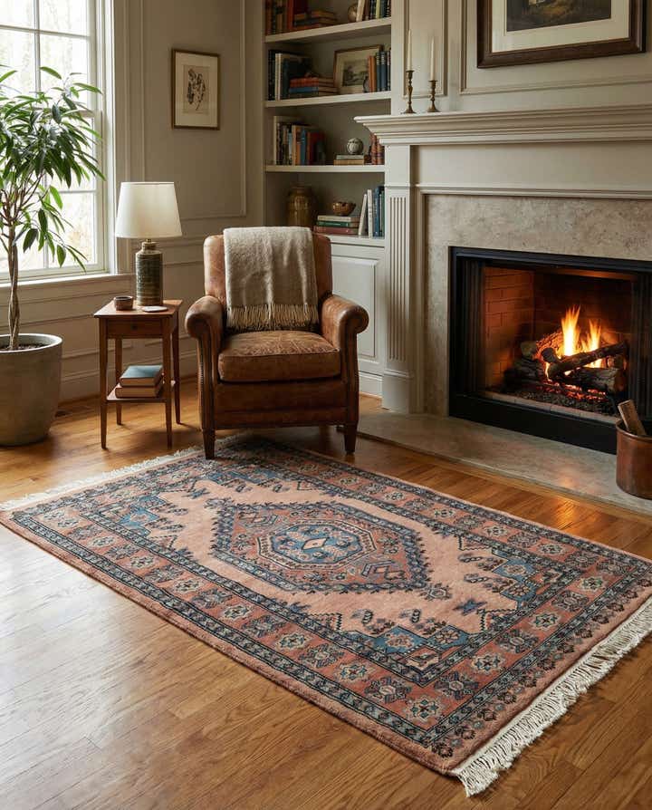 3' 1 x 5' Hand Knotted Bokhara Oriental Wool Rug