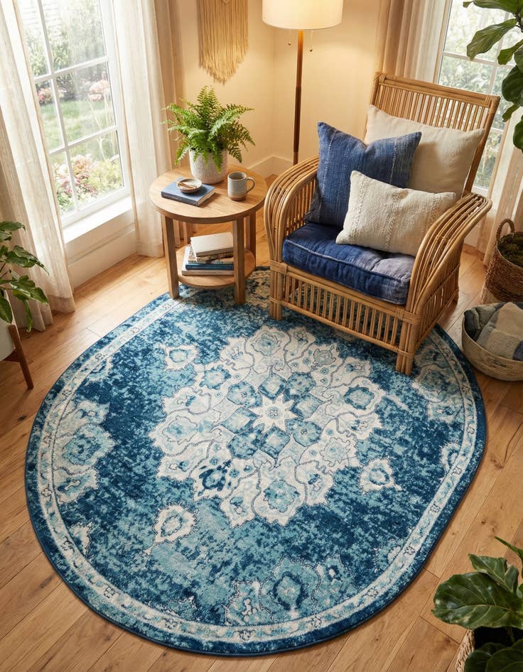 Detail image of 7' 10 x 10' Parker Oval Rug