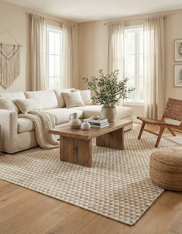 10' x 14' 1 Hand Woven Chindi Jute Rug
