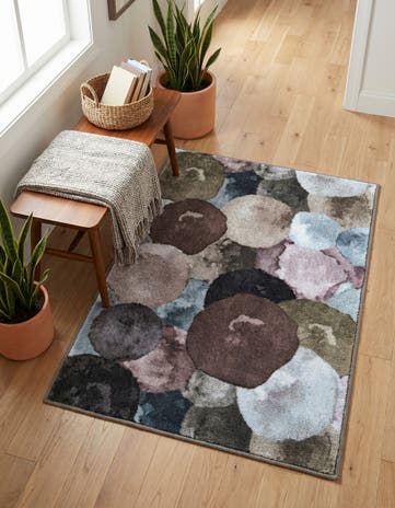 Multi Gray Medina Rug