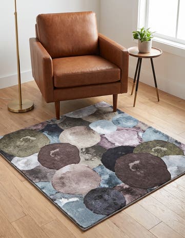 3' 3 x 3' 3 Medina Square Rug