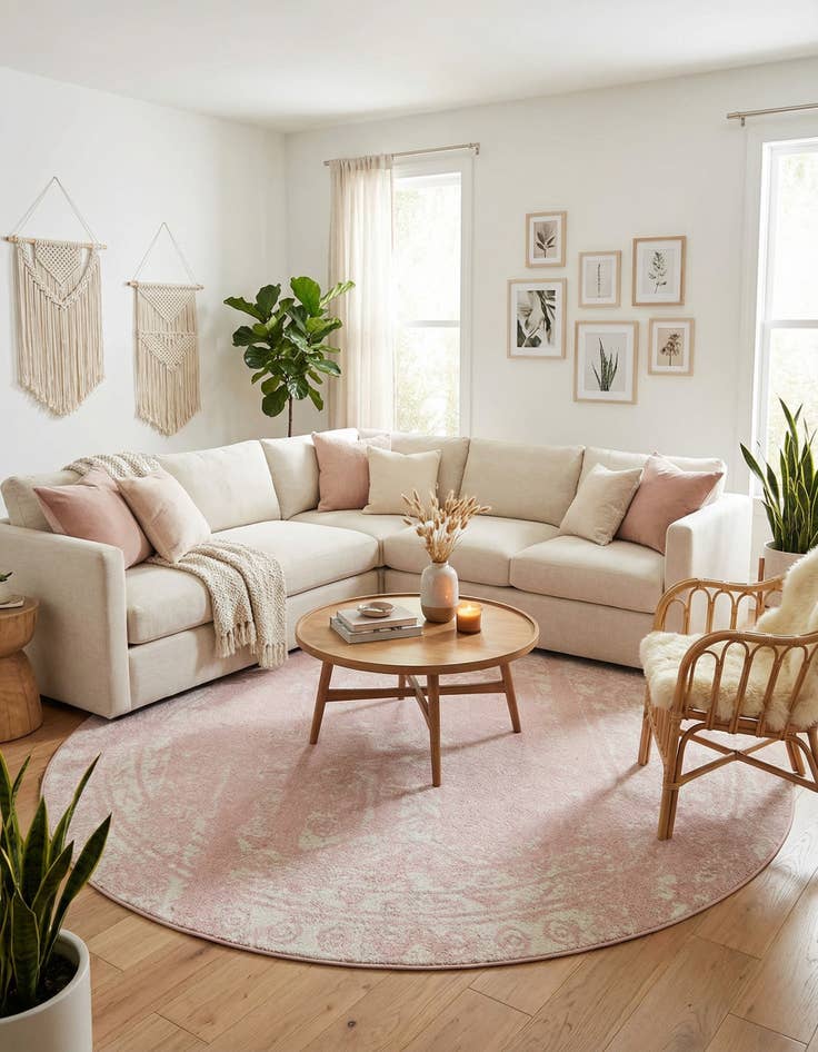 Detail image of 10' x 10' Lennon Round Rug