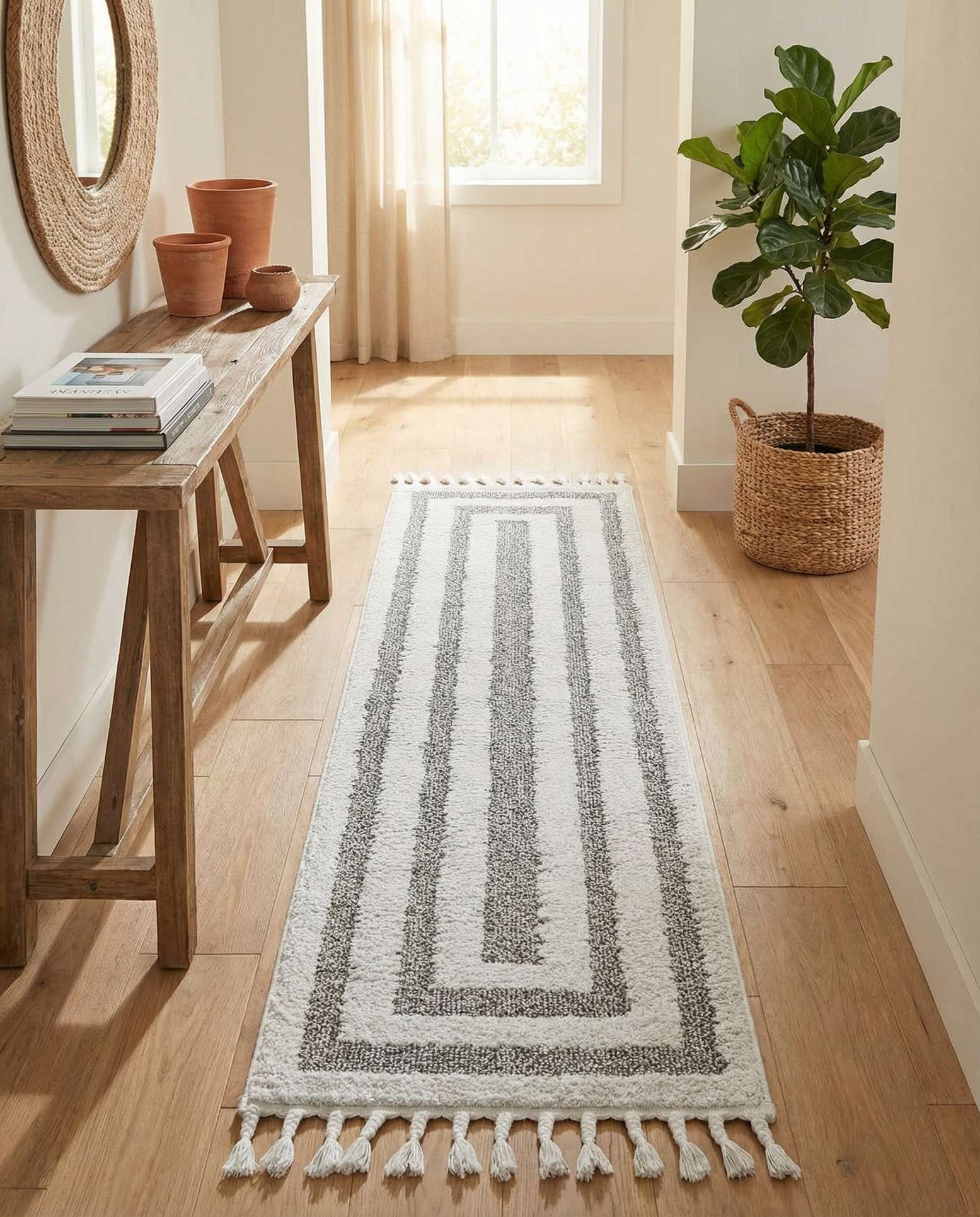 2' x 8' Boho Runner Rug