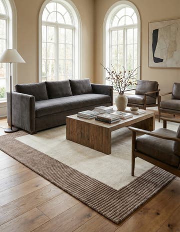 6' 5 x 9' 7 Hand Knotted Darya Wool Rug