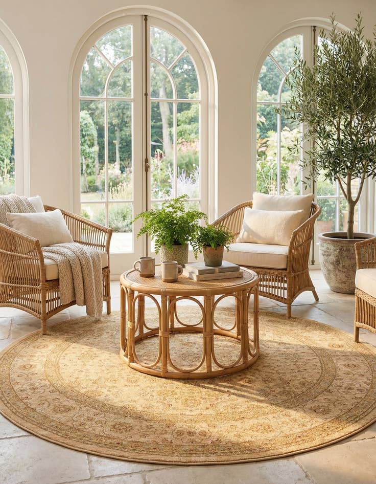 Detail image of  8' x 8' Chelsea Round Rug