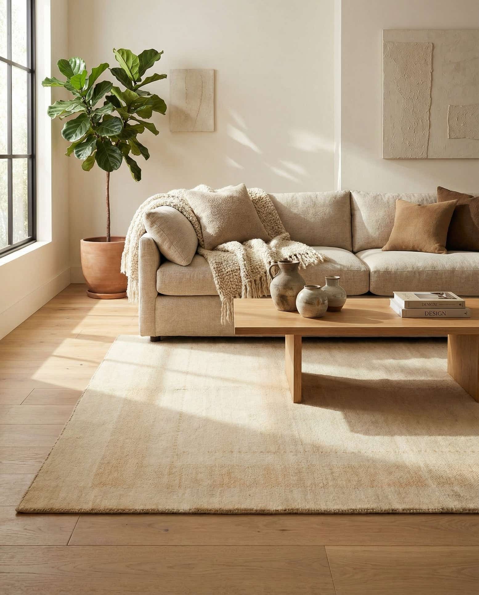 5' 7 x 8' Hand Knotted Gabbeh Oriental Wool Rug