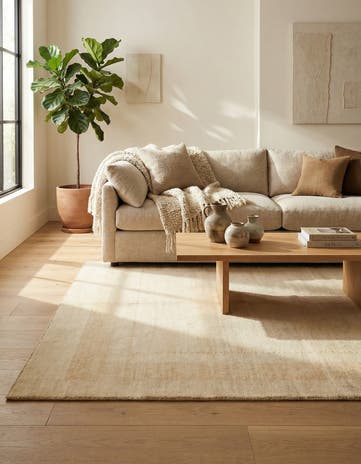 5' 7 x 8' Hand Knotted Gabbeh Oriental Wool Rug