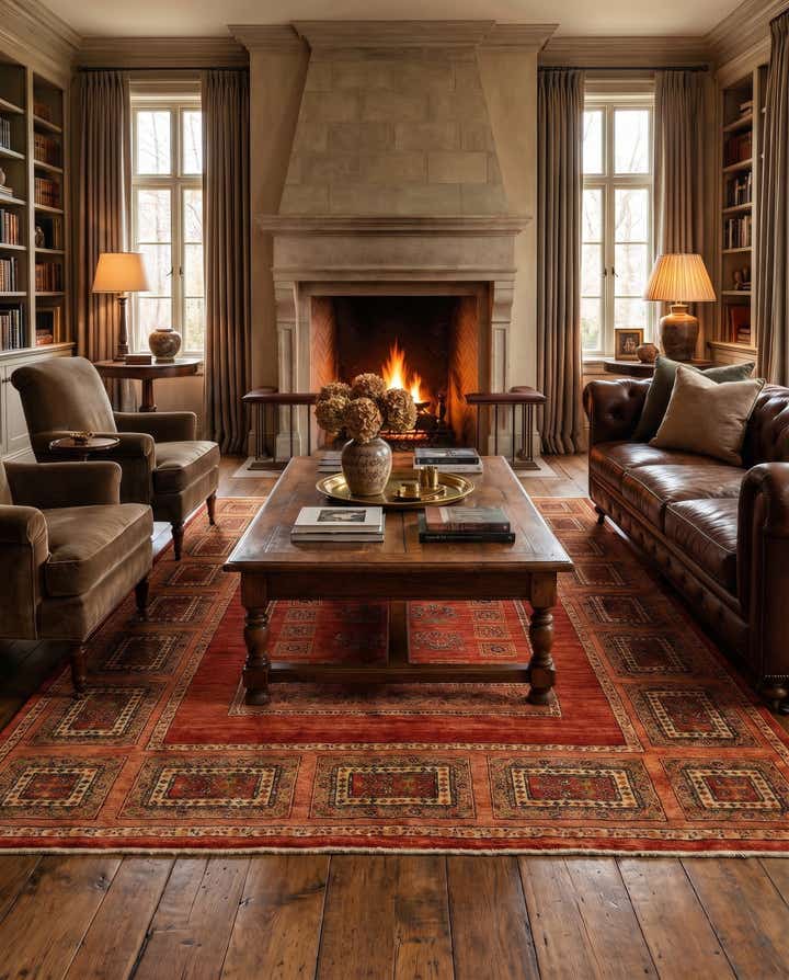 5' 7 x 7' 7 Luribaft Wool Rug