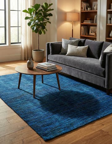 4' 11 x 7' 3 Hand Knotted Darya Wool Rug