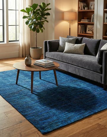 4' 11 x 7' 3 Hand Knotted Darya Wool Rug