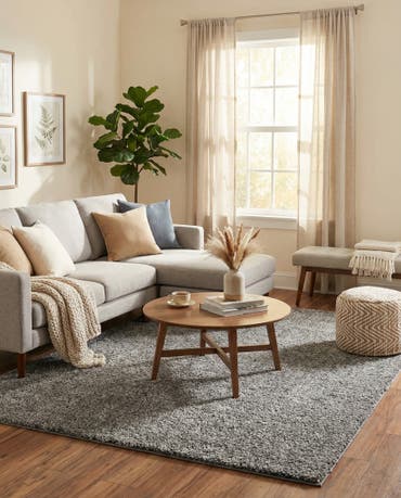  9' 4 x 12' Jill Zarin Shaggy Chic Rug