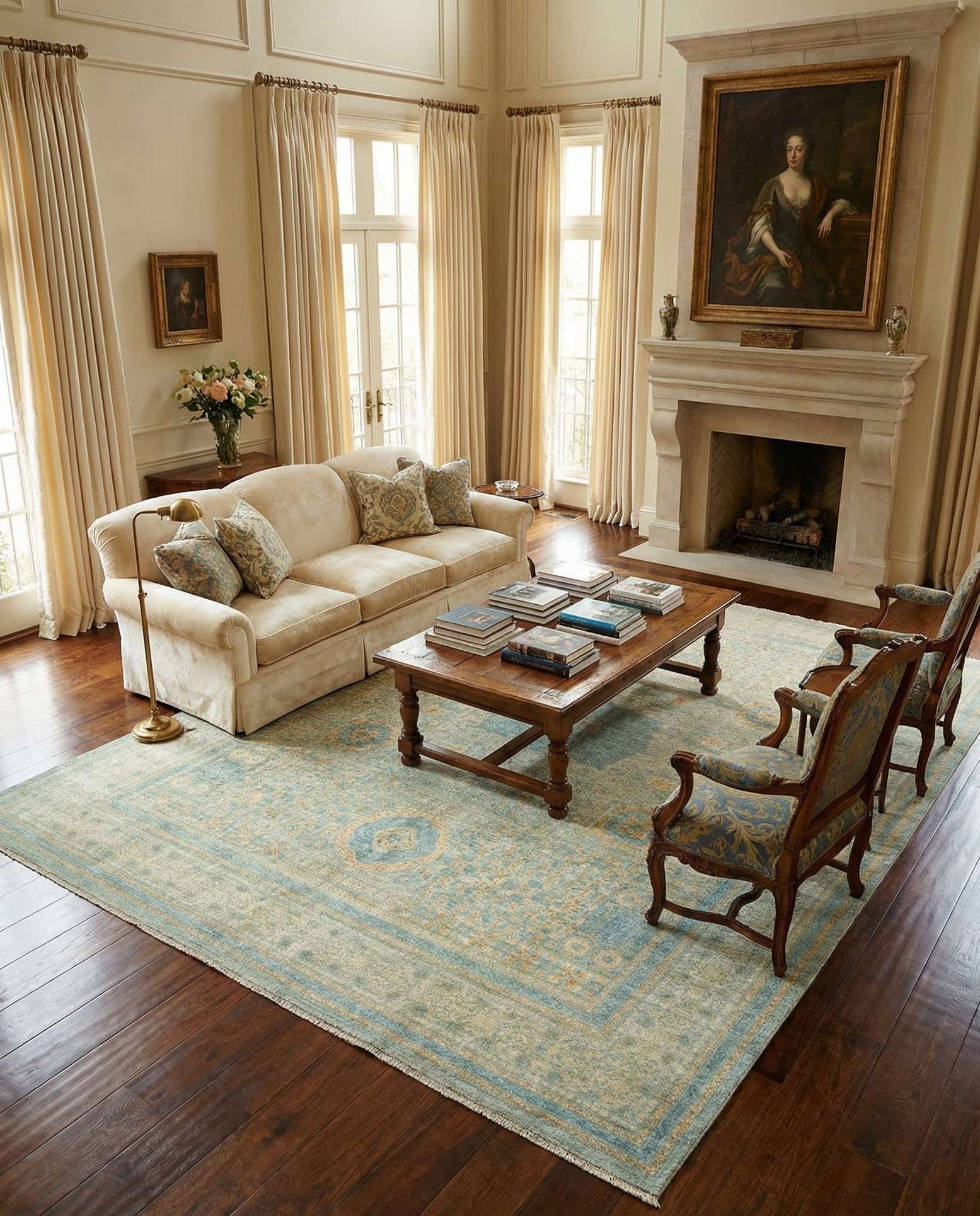 8' 10 x 11' 5 Hand Knotted Amina Rug