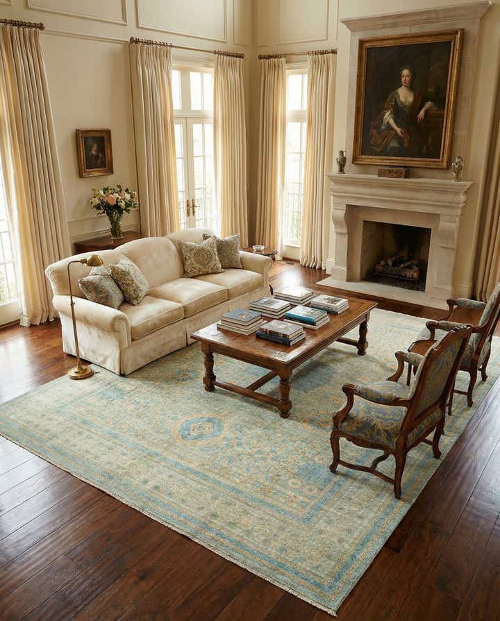 8' 10 x 11' 5 Hand Knotted Amina Rug