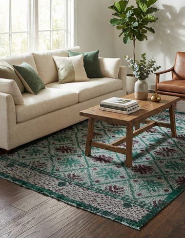 5' x 7' 1 Hand Knotted Darya Wool Rug