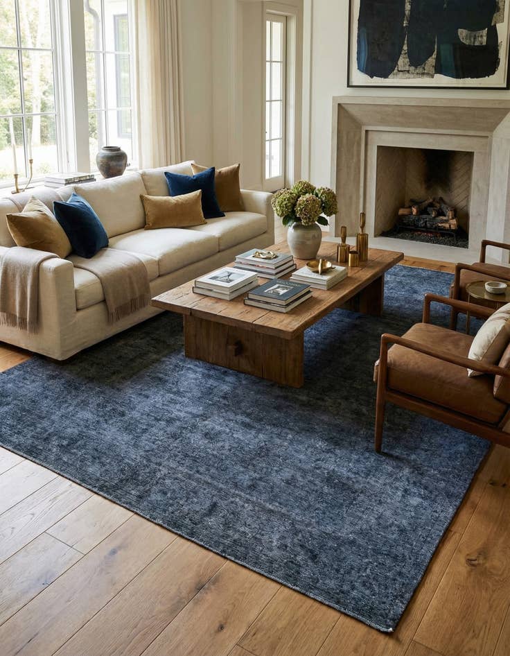 Detail image of 9' 3 x 12' 1  Hand Knotted Ultra Vintage Persian Wool Rug