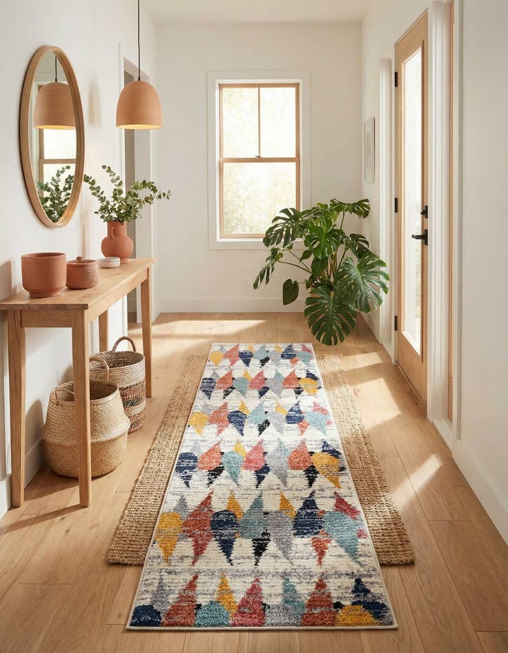 Detail image of 2' 7 x 12' Tagine Runner Rug