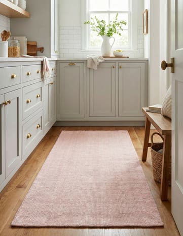 2' x 5' 1 Hand Woven Jill Zarin English Manor Farmhouse Wool Runner Rug