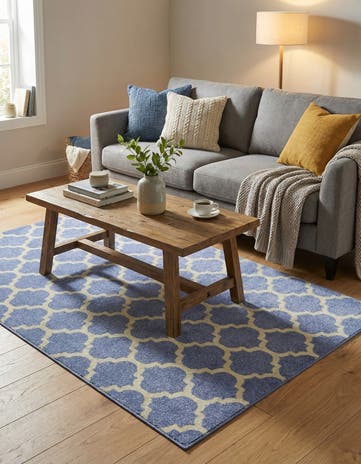 4' x 6' Lattice Rug