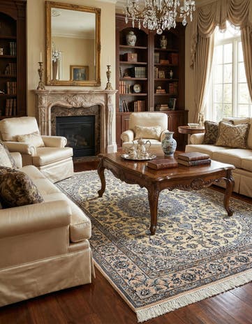 4' 6 x 7' 6 Nain Rug