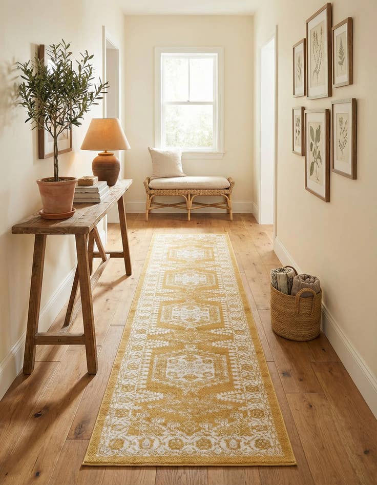 Detail image of 2' 7 x 10' Arcadia Runner Rug