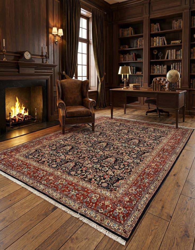 Detail image of 6' 5 x 8' 11 Mood Wool Rug