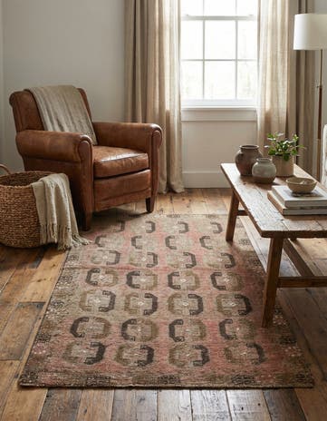 3' 3 x 6' 2 Hand Knotted Balouch Persian Wool Rug
