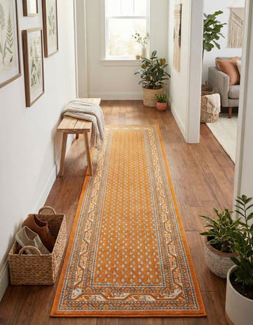 Orange SoHo Runner Rug