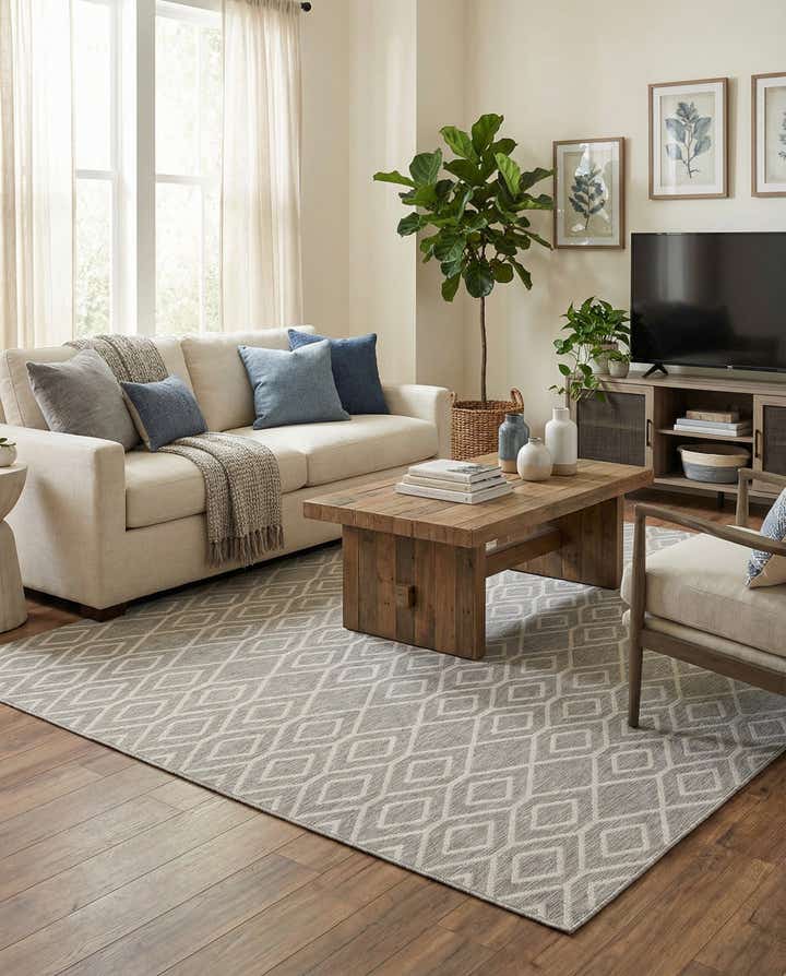 9' x 12' Easy-Clean Jill Zarin Turks and Caicos Indoor / Outdoor Rug