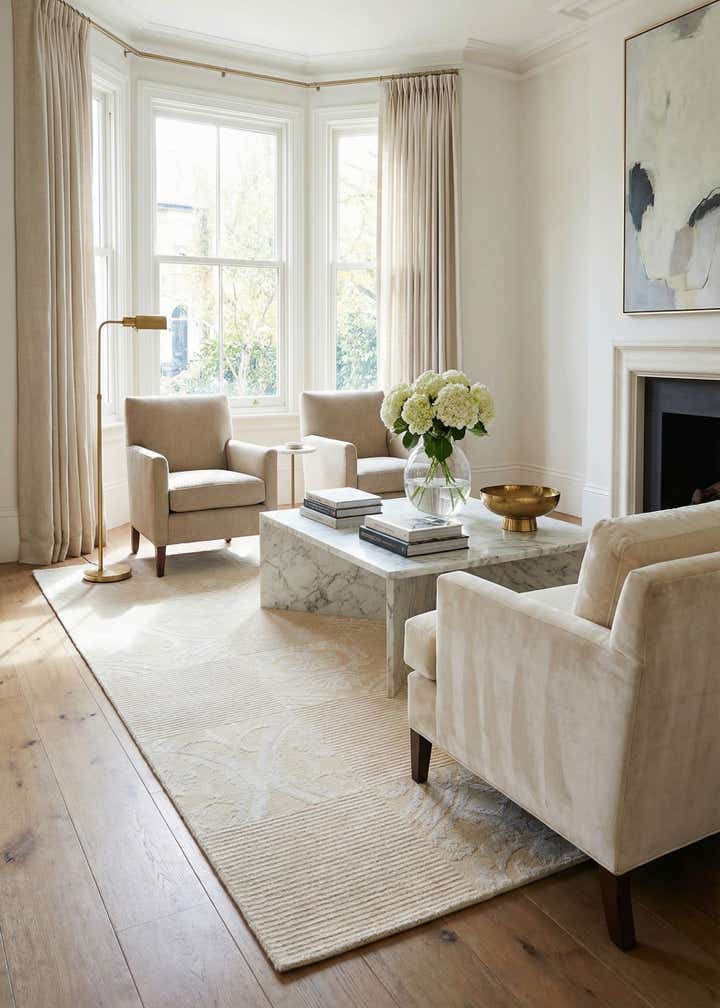 5' 9 x 7' 10 Hand Knotted Darya Wool Rug