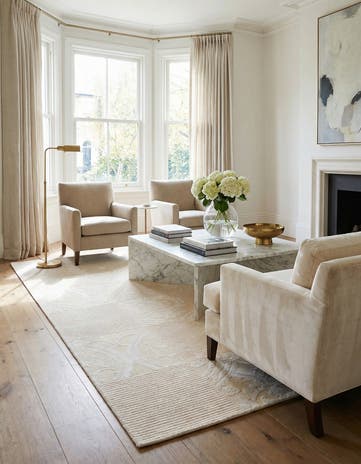 5' 9 x 7' 10 Hand Knotted Darya Wool Rug